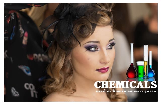 Chemicals used in American wave perm