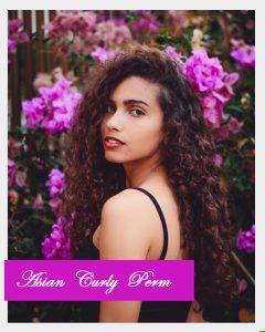 Asian Curly Perms