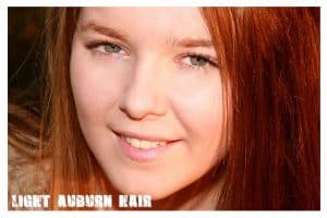 Light Auburn hair