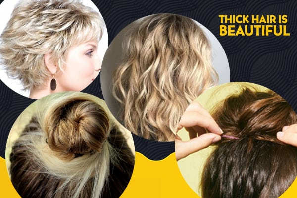 Hairstyles for thick coarse hair