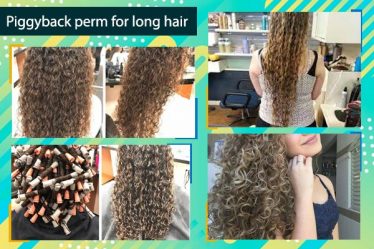 Pyggyback Style Piggyback perm | How to roll a piggyback spiral perm | Cost | Products