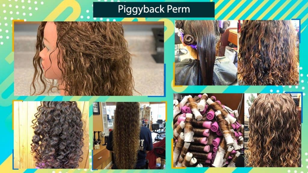 Pyggyback Style Piggyback perm | How to roll a piggyback spiral perm | Cost | Products