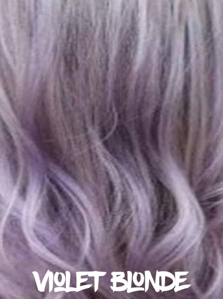 Violet Blonde Hair