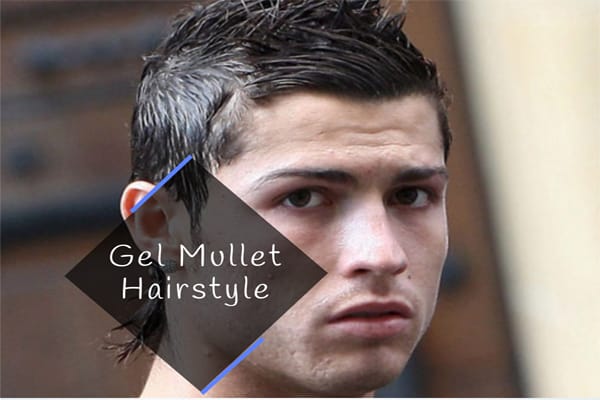 Gel Mullet Hairstyle