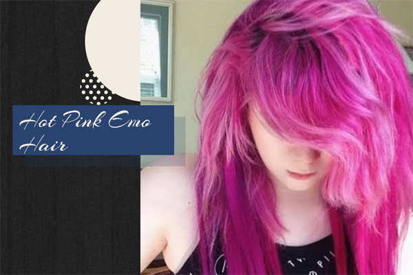11 Hot Pink Emo Hair