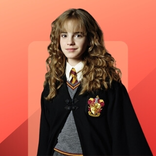 The Hermione Hair Midway into The Movie