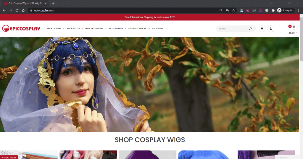 Buy Cosplay Wigs from EpicCosplay