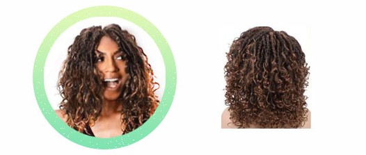 2. Braided bob wigs for black women