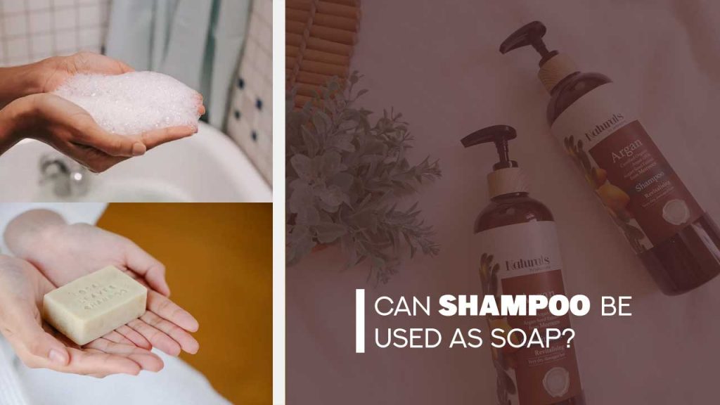 Can shampoo be used as soap