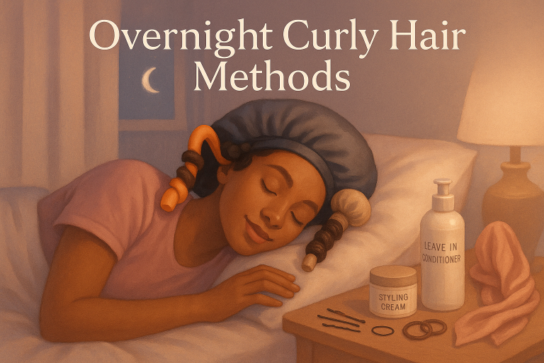 Overnight Curly Hair Methods