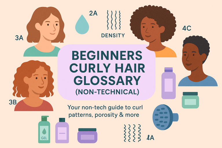 Beginners Curly Hair Glossary (Non-Technical)