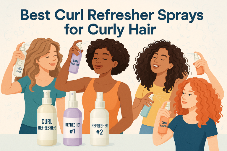 Best Curl Refresher Sprays for Curly Hair