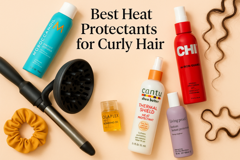 Best Heat Protectants for Curly Hair