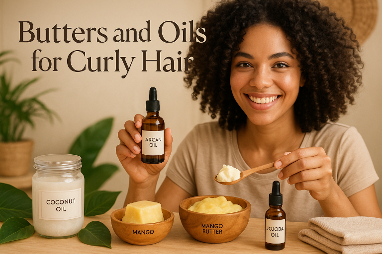 Butters and Oils for Curly Hair