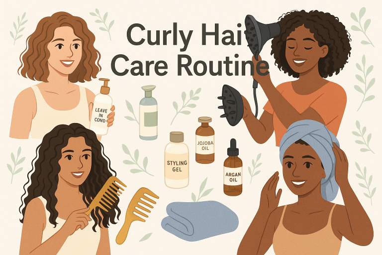 Curly Hair Care Routine
