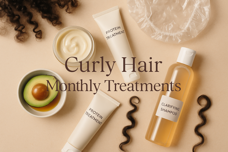 Curly Hair Monthly Treatments