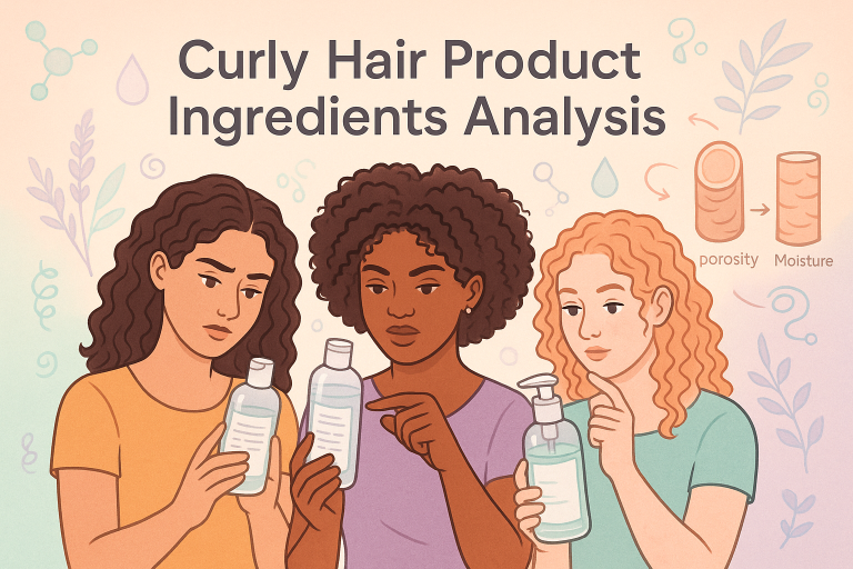 Curly Hair Product Ingredients Analysis