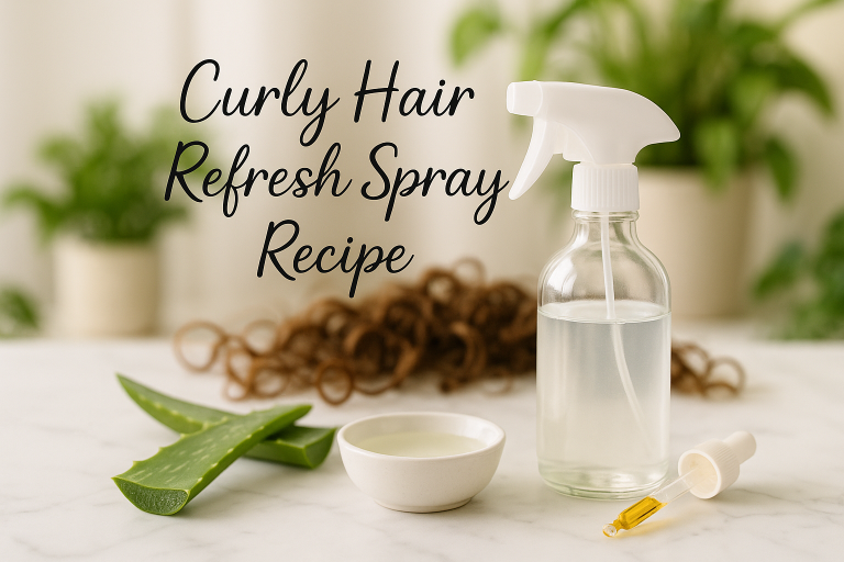 Curly Hair Refresh Spray Recipe