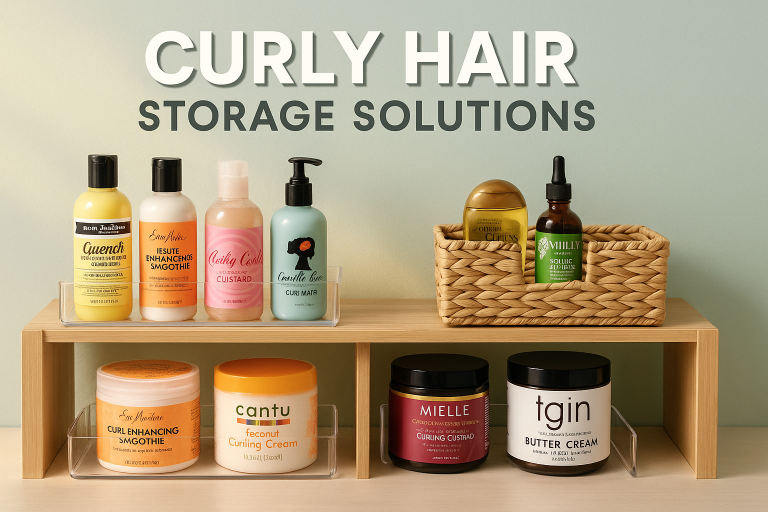 Curly Hair Storage Solutions