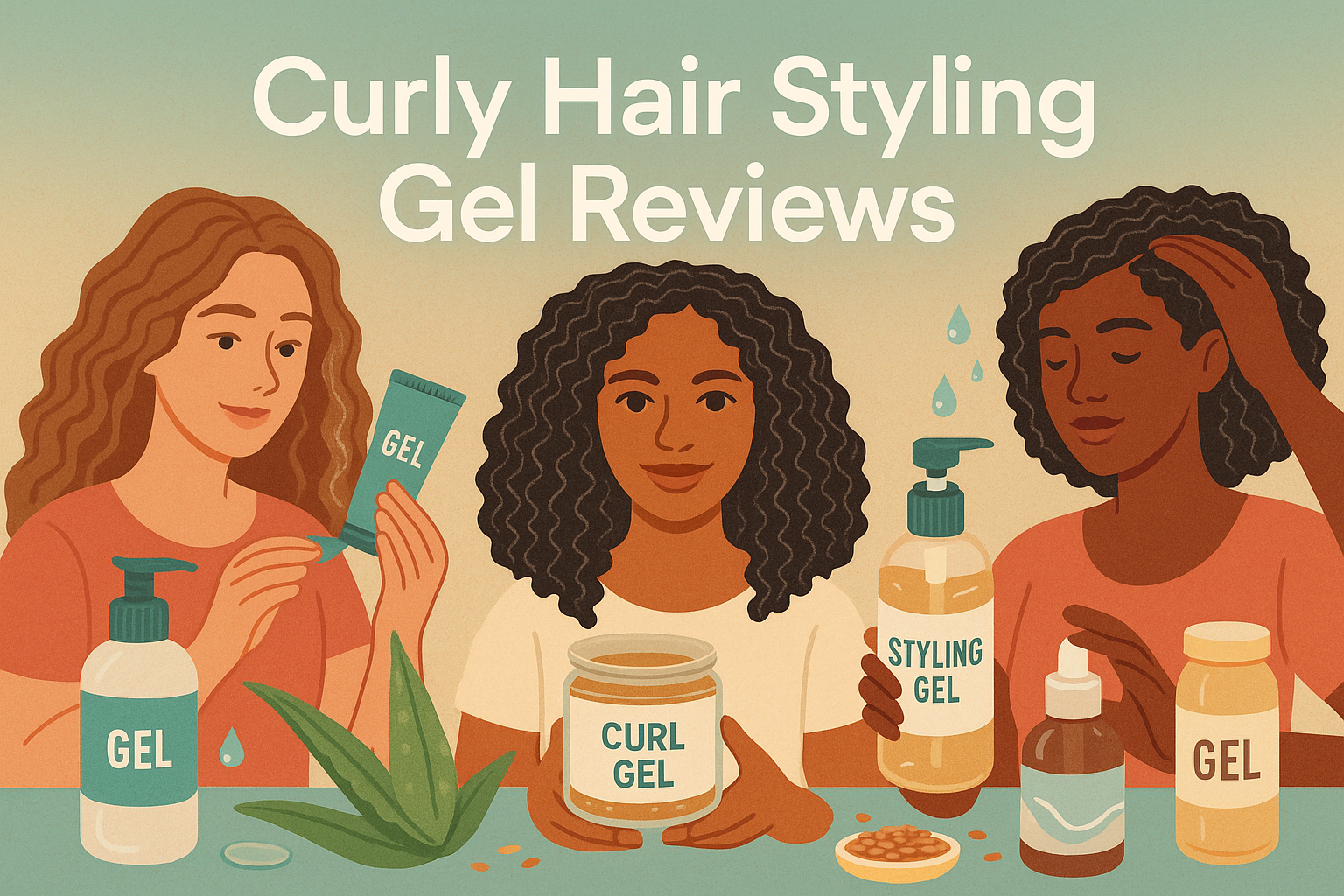 Curly Hair Styling Gel Reviews