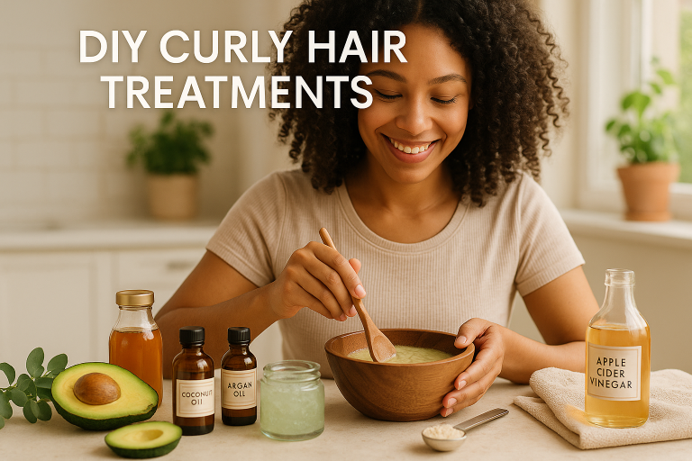 DIY Curly Hair Treatments