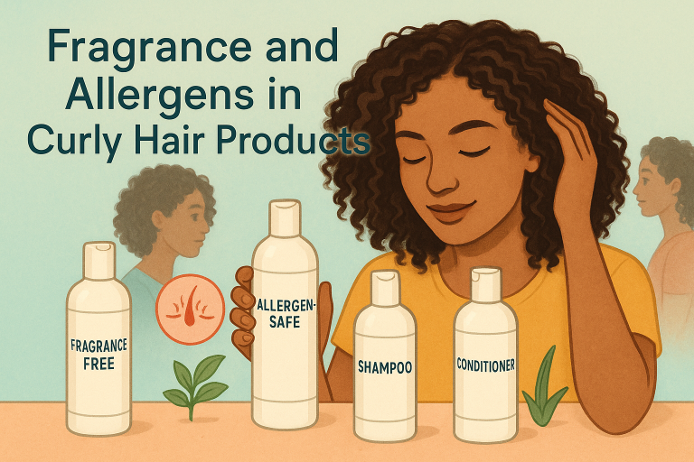 Fragrance and Allergens in Curly Hair Products