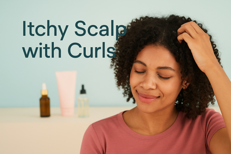 Itchy Scalp with Curls