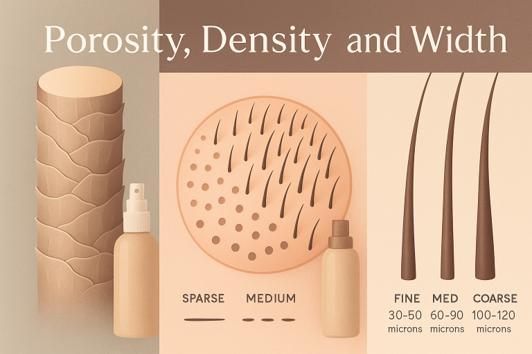 Porosity, Density, and Width