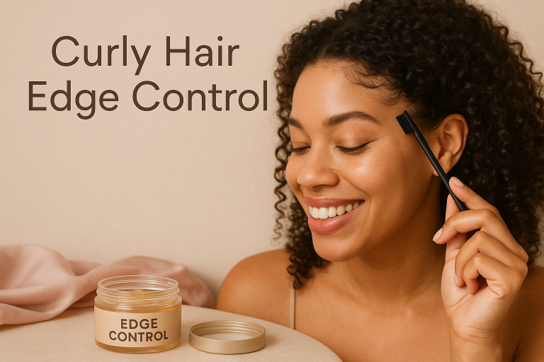 Curly Hair Edge Control