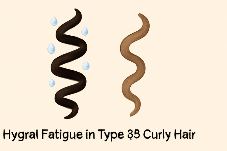 Hygral Fatigue in Type 3B Curly Hair