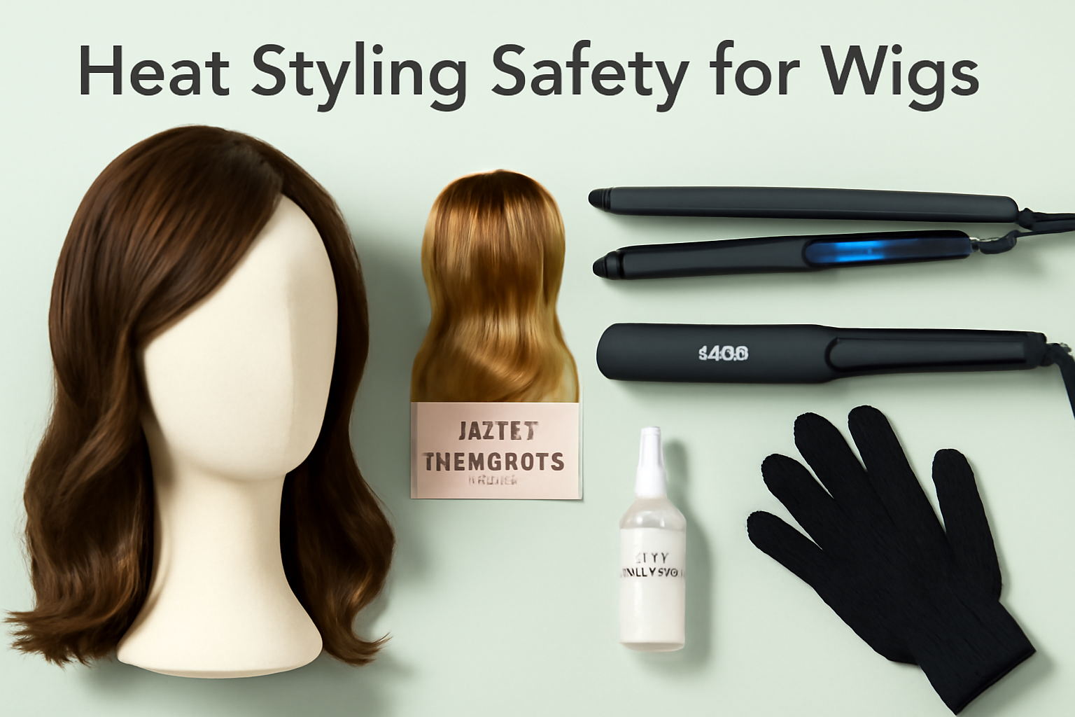 Heat Styling Safety for Wigs