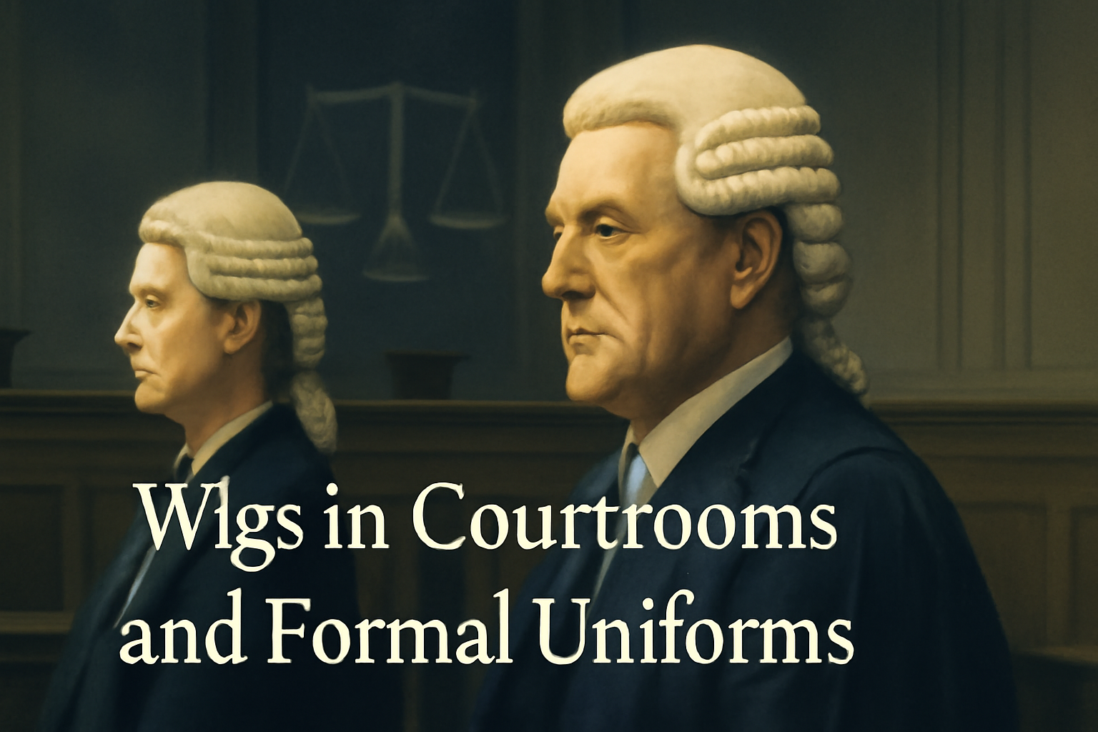 Wigs in Courtrooms and Formal Uniforms