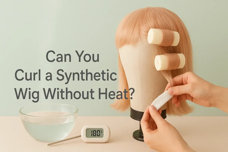 Can You Curl a Synthetic Wig Without Heat?