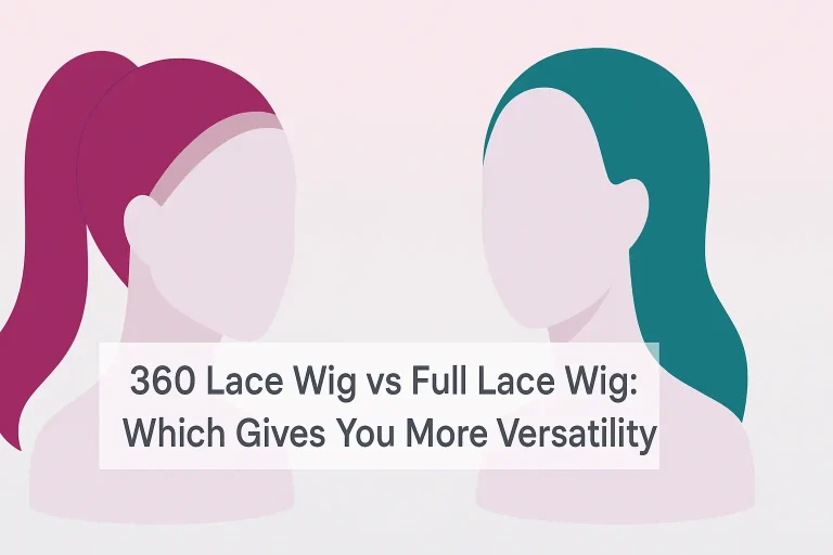 360 Lace Wig vs Full Lace Wig: Which Gives You More Versatility?