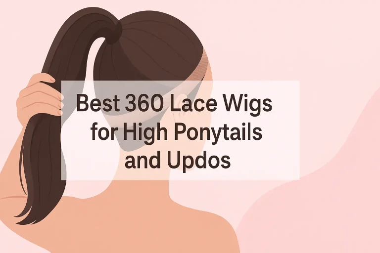 Best 360 Lace Wigs for High Ponytails and Updos