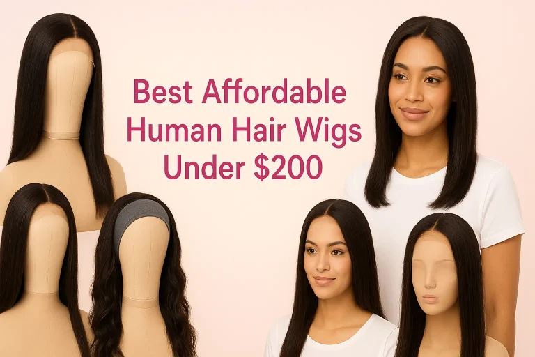 Best Affordable Human Hair Wigs Under $200