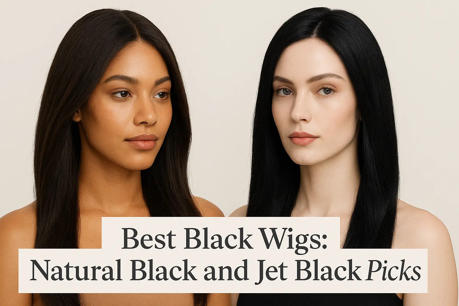 Best Black Wigs: Natural Black and Jet Black Picks