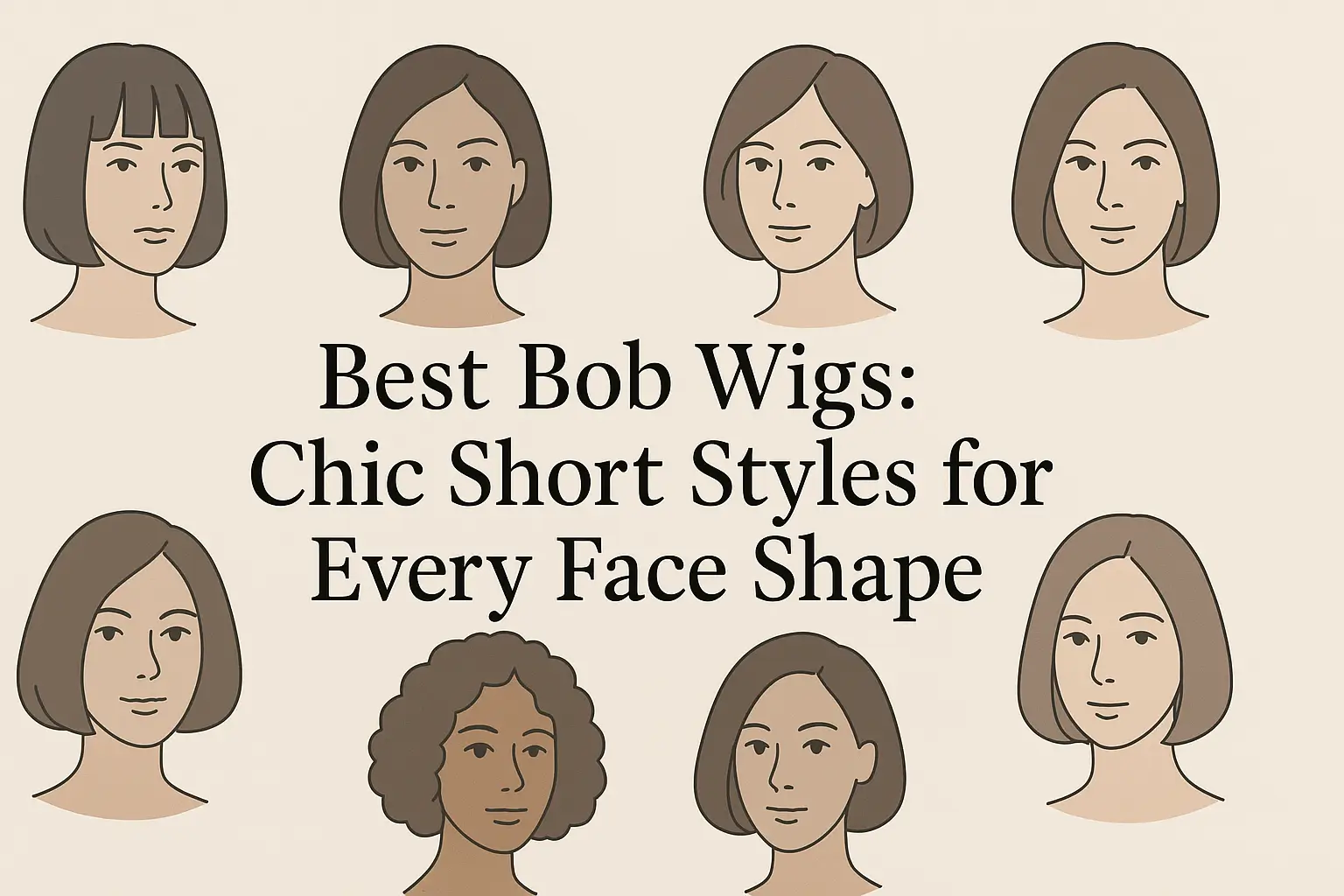 Best Bob Wigs: Chic Short Styles for Every Face Shape