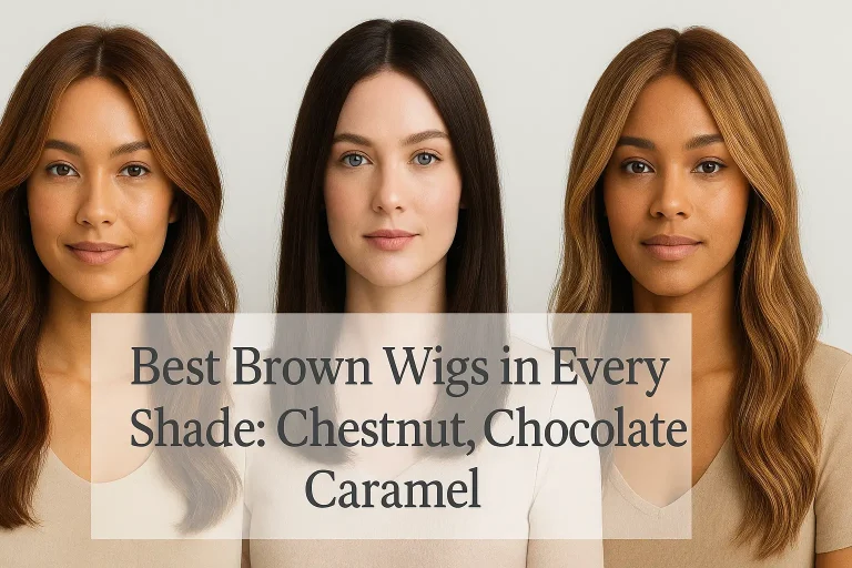 Best Brown Wigs in Every Shade: Chestnut, Chocolate, Caramel