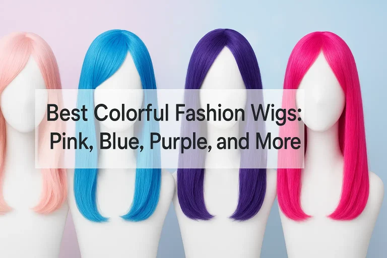 Best Colorful Fashion Wigs: Pink, Blue, Purple, and More