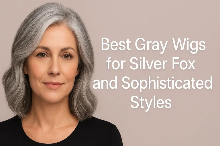 Best Gray Wigs for Silver Fox and Sophisticated Styles