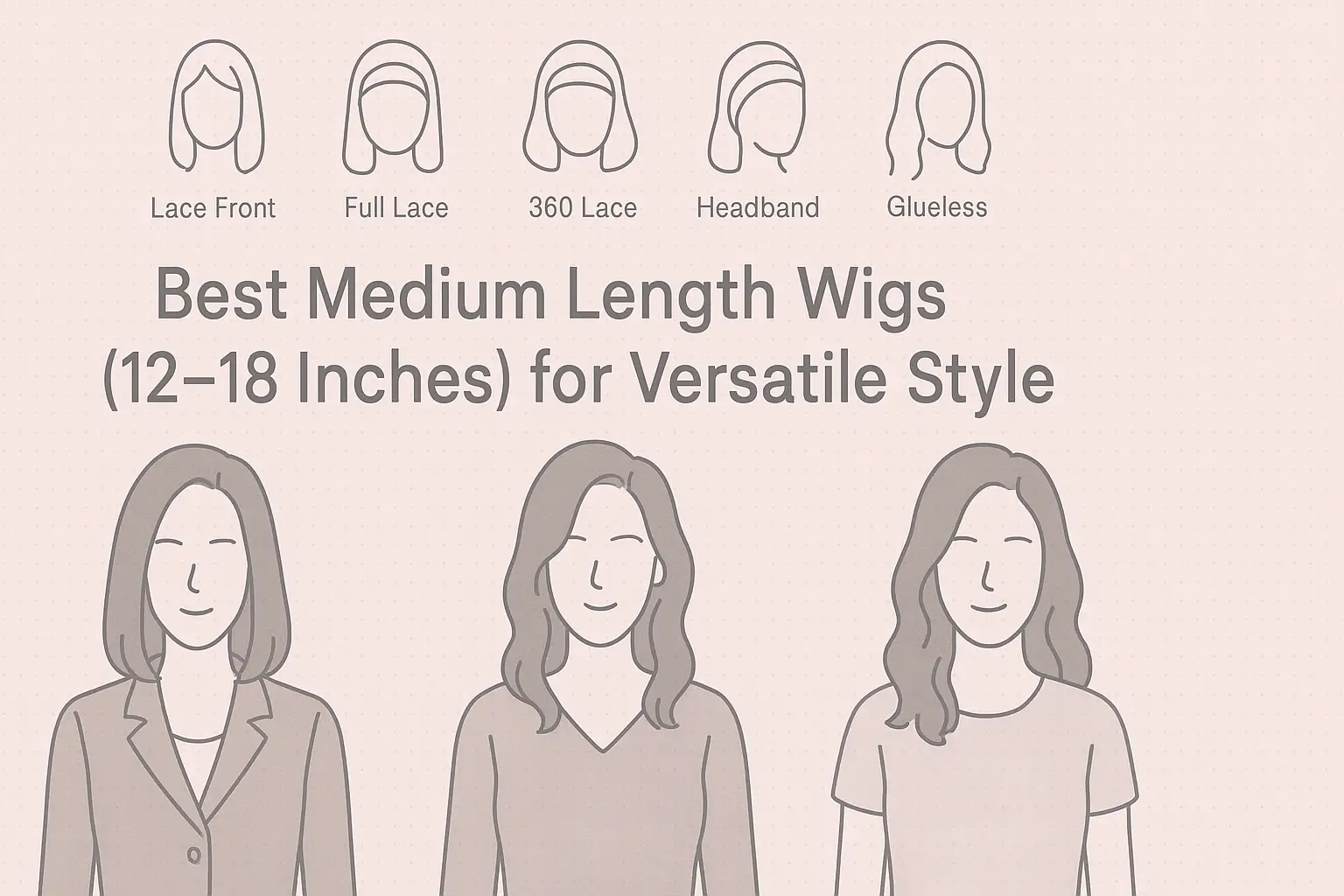 Best Medium Length Wigs (12â€“18 Inches) for Versatile Style