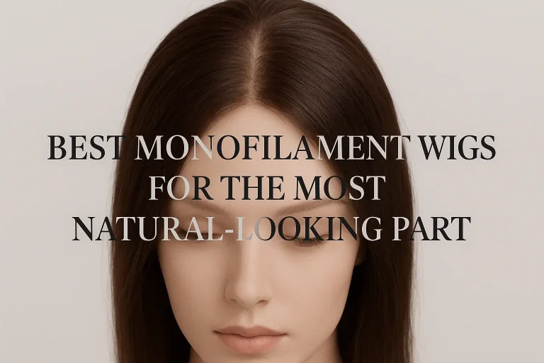 Best Monofilament Wigs for the Most Natural-Looking Part