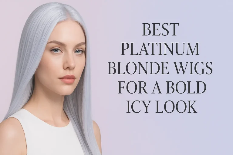 Best Platinum Blonde Wigs for a Bold Icy Look