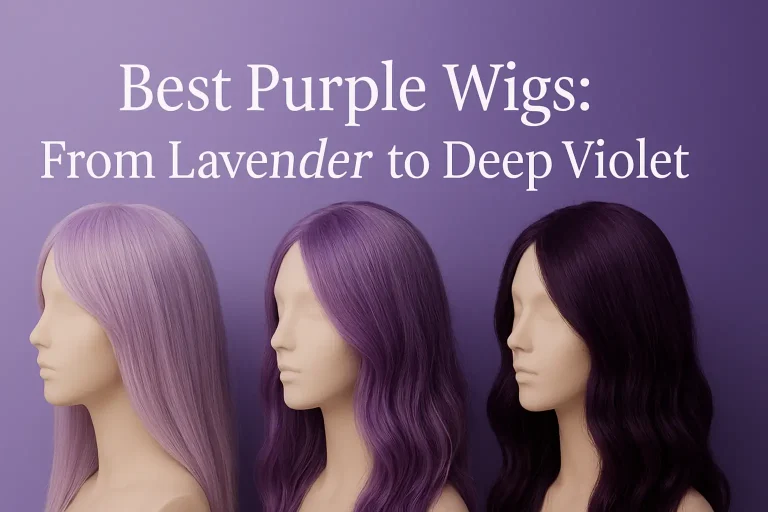 Best Purple Wigs: From Lavender to Deep Violet