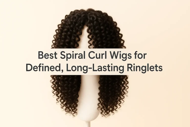 Best Spiral Curl Wigs for Defined, Long-Lasting Ringlets