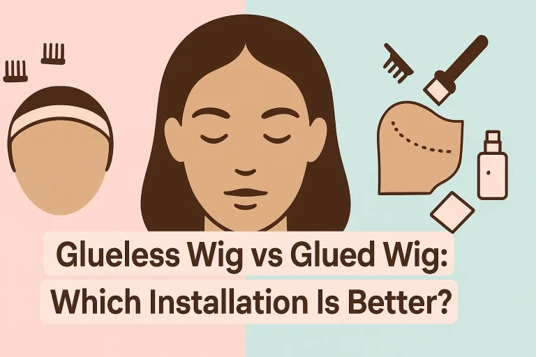 Glueless Wig vs Glued Wig: Which Installation Is Better?