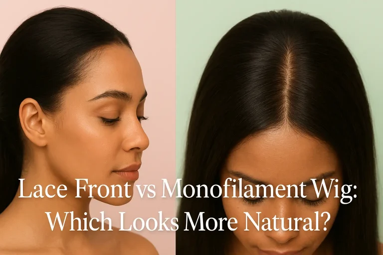 Lace Front vs Monofilament Wig: Which Looks More Natural?