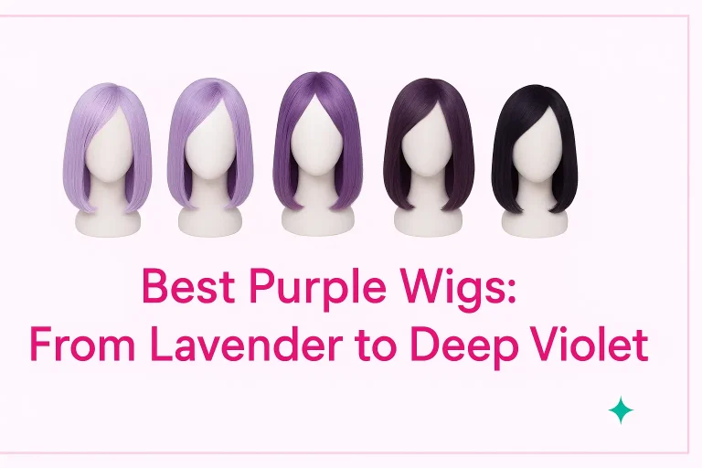 Best Purple Wigs: From Lavender to Deep Violet