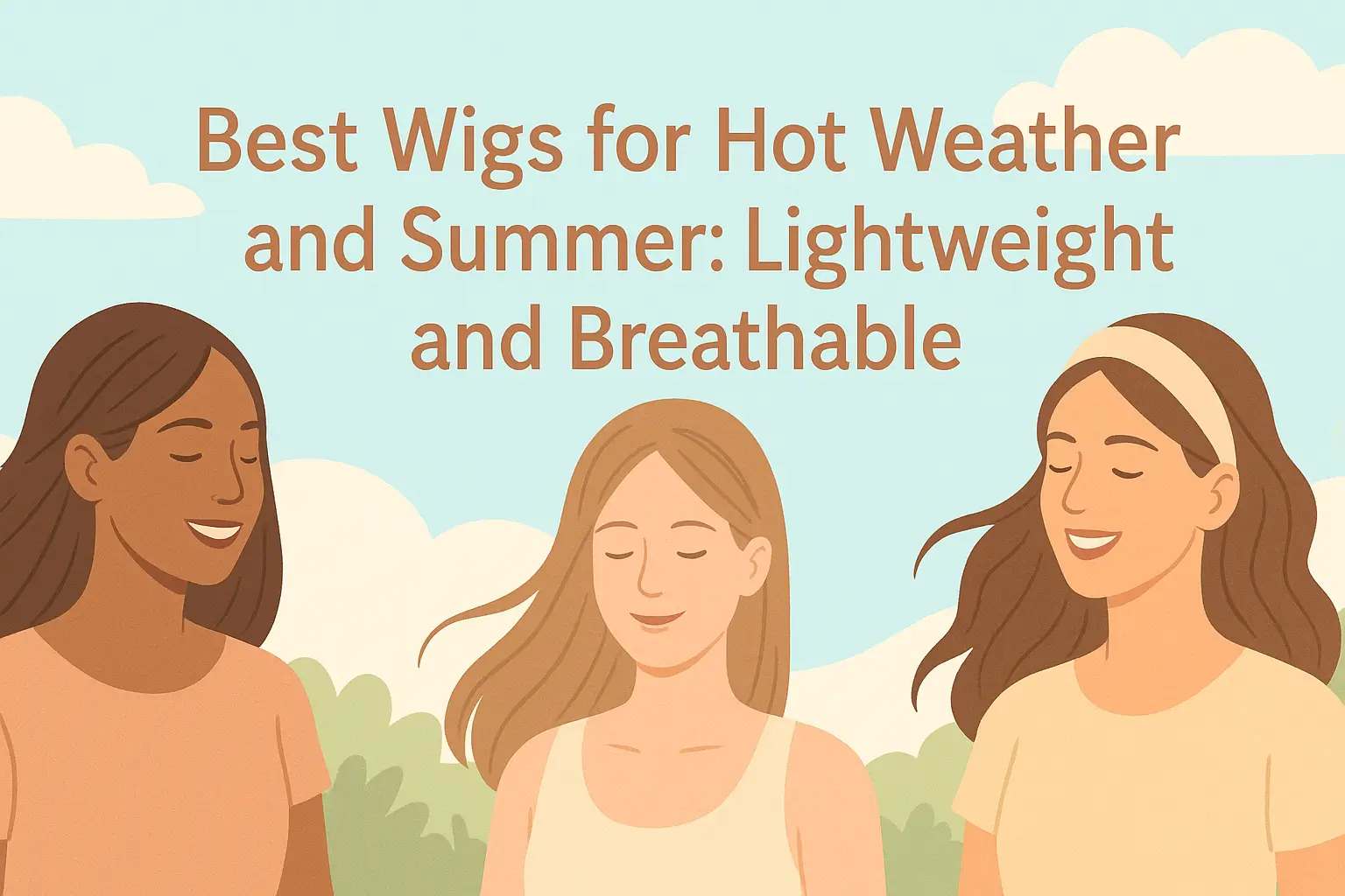 Best Wigs for Hot Weather and Summer: Lightweight and Breathable